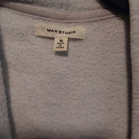 Max Studio Hooded Cardigan - Picture 3 of 3